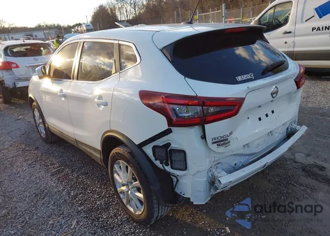 2021 Nissan Rogue Sport S Fwd Xtronic Cvt из США, поврежденный, VIN JN1BJ1AV2MW305236